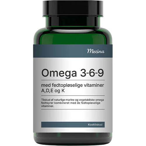 Mezina Omega 3-6-9 med vitamin ADEK